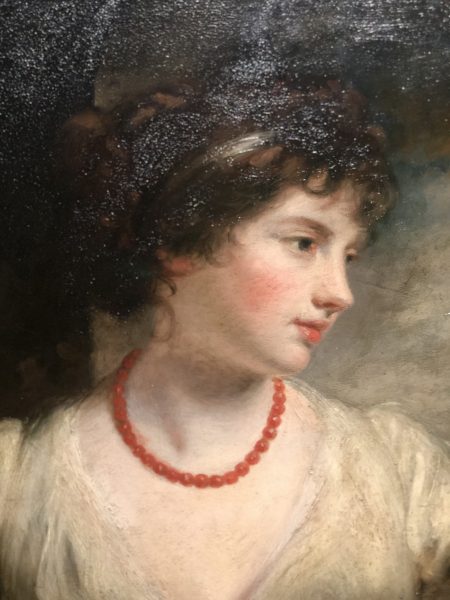 John HOPPNER, Jane Elizabeth comtesse d'Oxford, 1797, Huile sur bois ©zenitudeprofondelemag.com