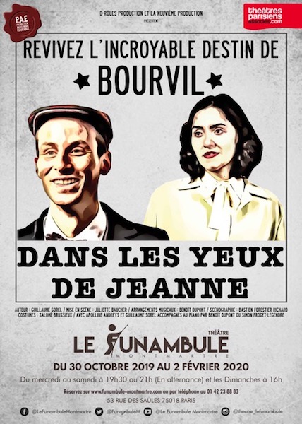 « Dans les yeux de Jeanne » au Funambule Montmartre