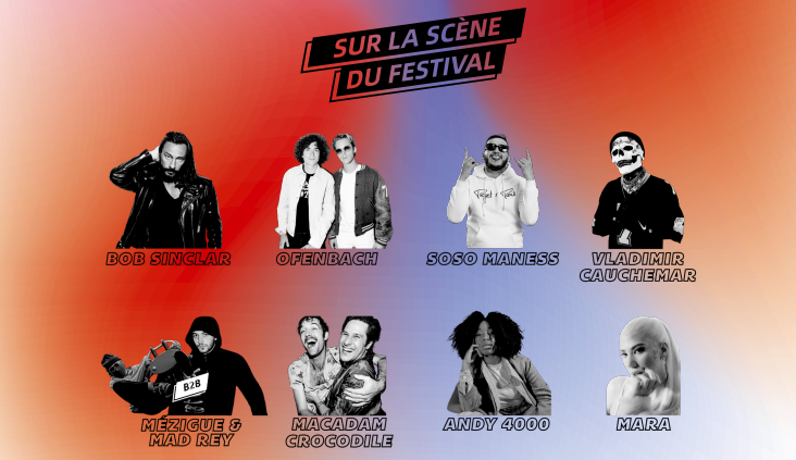 DJ invités festival 11 11 Ali express Paris 11 Novembre 2021