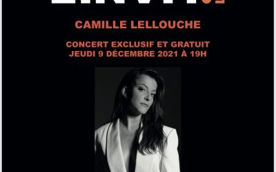 Camille Lellouche en concert gratuit sur L’Invit Live