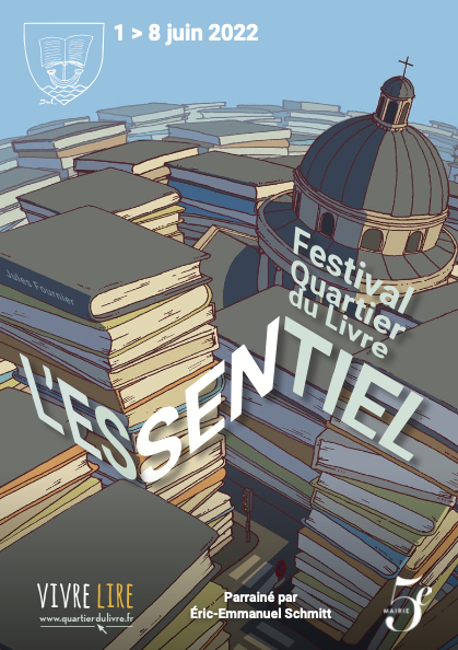 La 7e édition du festival Quartier du Livre dans le 5e arrondissement de Paris