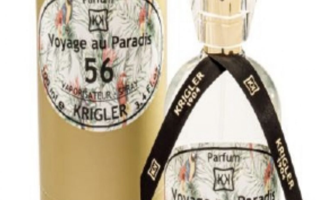 Voyage au Paradis 56, le parfum sensuel de Krigler